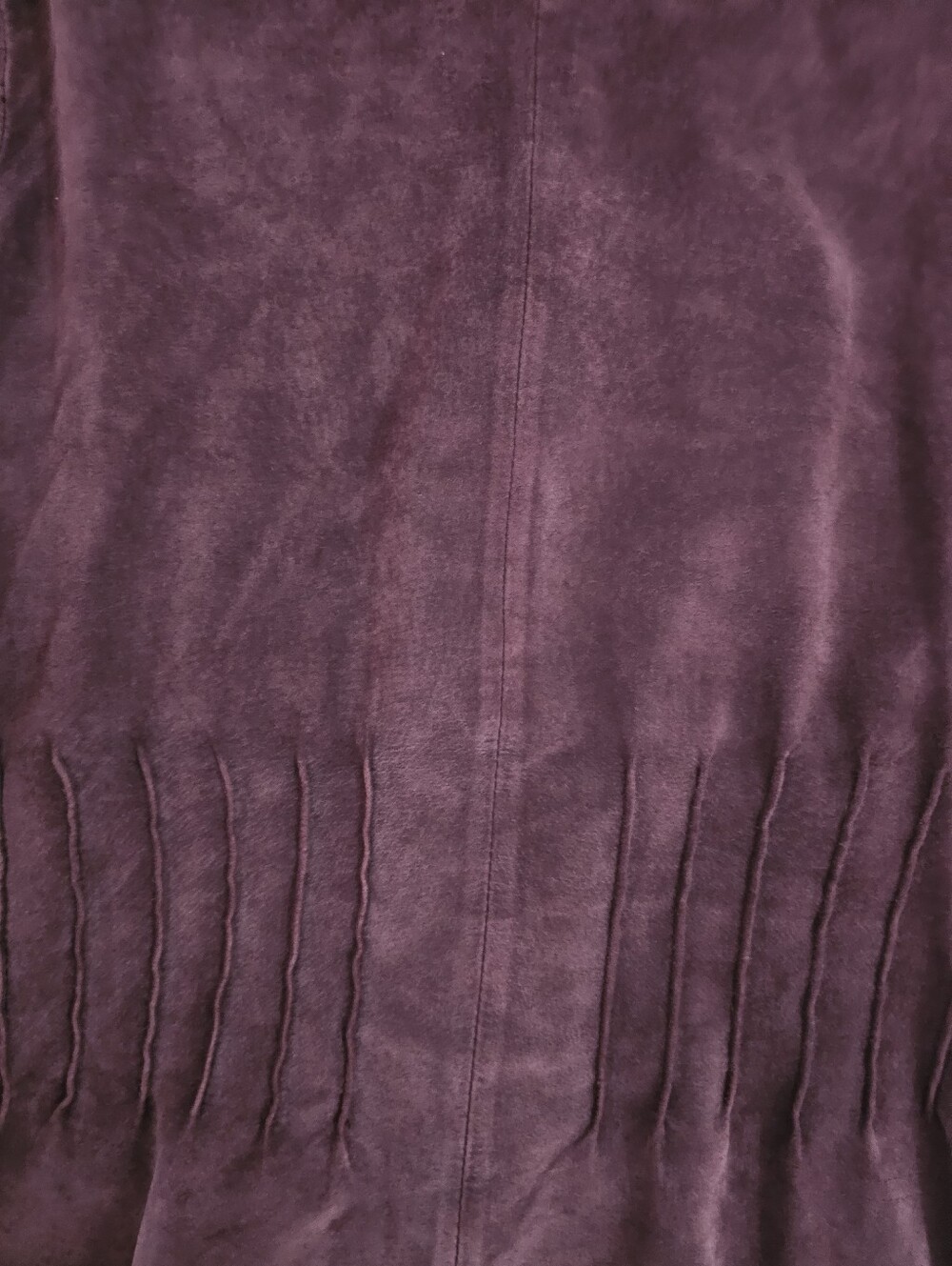 Sutton Studio Genuine Leather Jacket Women’s 10 Mauve Moto Boho Western Festival - Picture 4 of 16